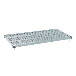 24"d x 74"h MetroMax Q Antimicrobial 5-Shelf Add-On Units w/ Grid Mats