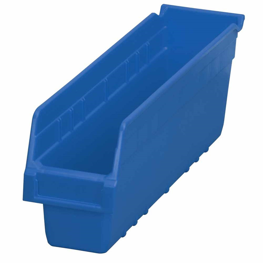 6" ShelfMax Akro Bins - Blue