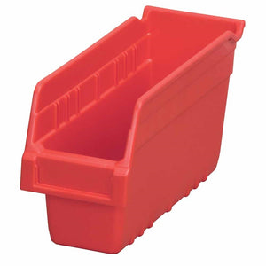 6" ShelfMax Akro Bins - Red