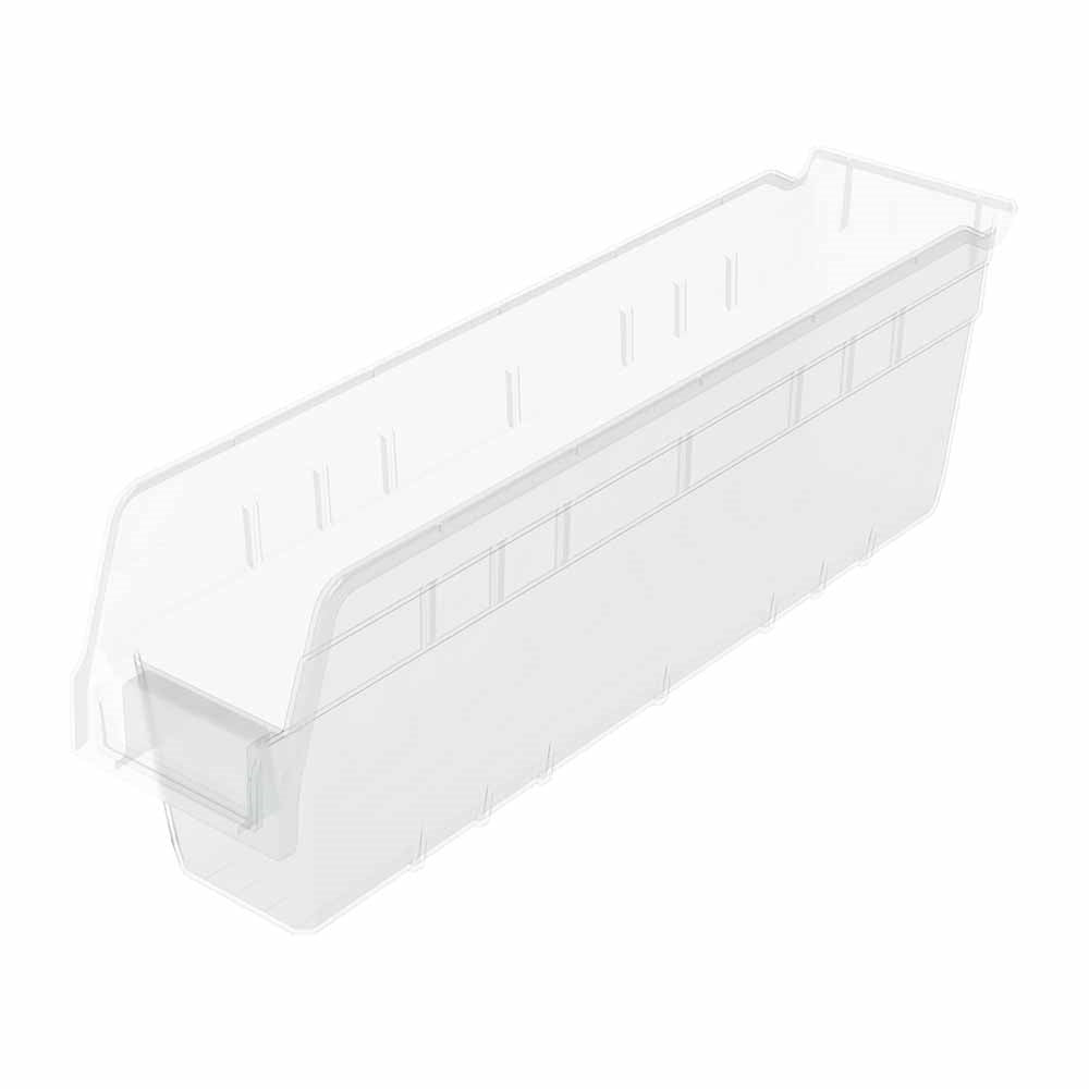 6" ShelfMax Akro Bins - Clear