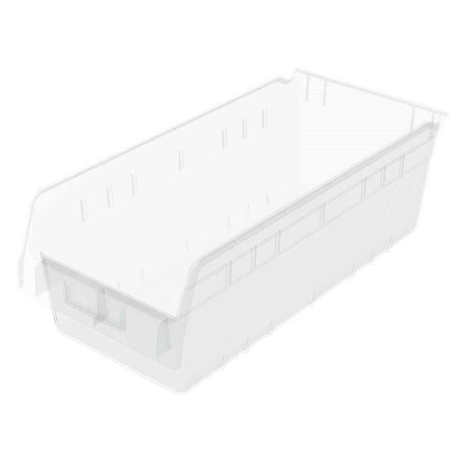 6" ShelfMax Akro Bins - Clear