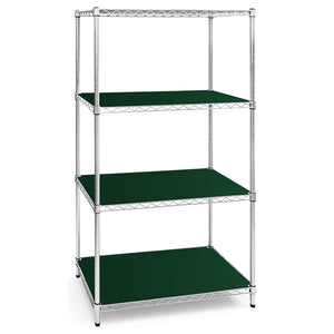 8"d Plastic Wire Shelf Liners - Dark Green