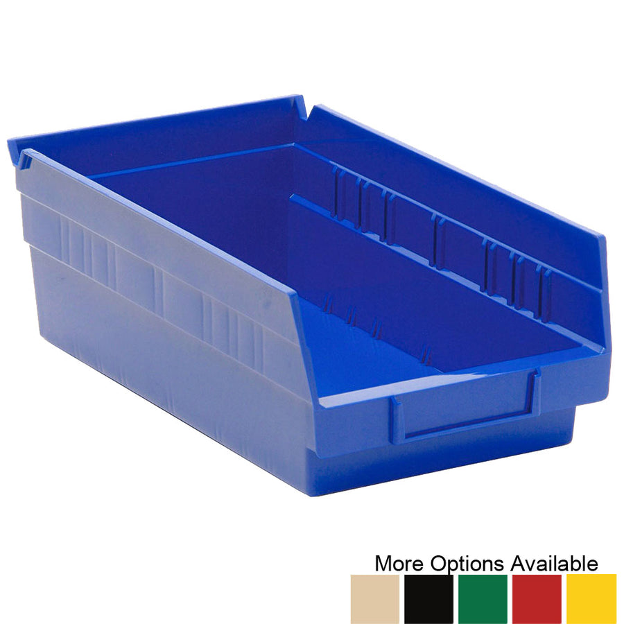 11-5/8"d x 6-5/8"w x 4"h Nesting Shelf Bins - 30 Pack