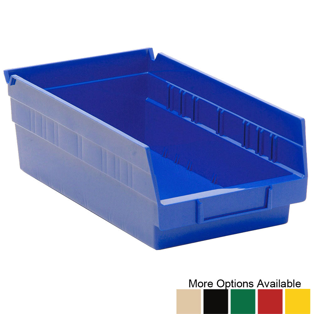 11-5/8"d x 6-5/8"w x 4"h Nesting Shelf Bins - 30 Pack