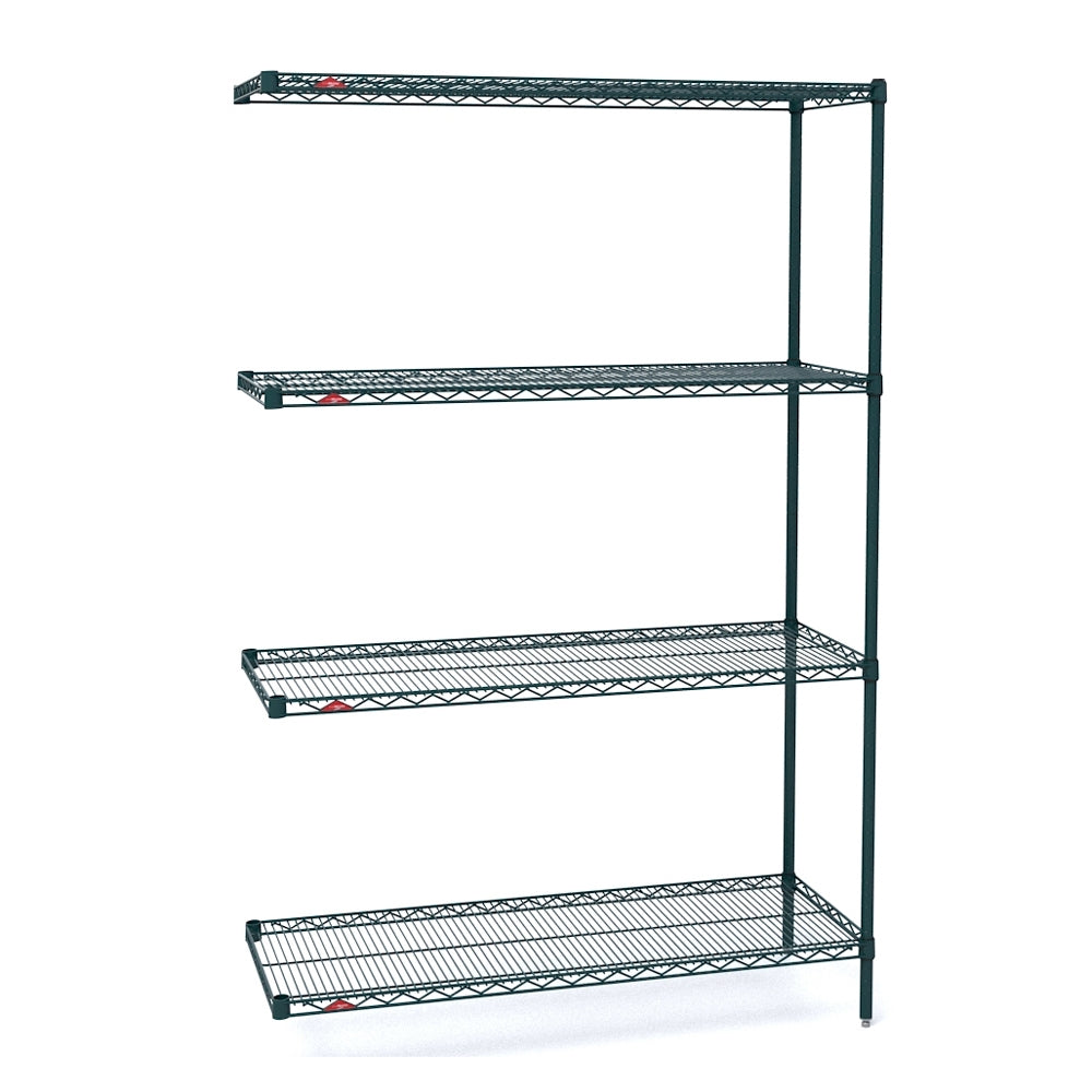 18"d x 63"h - Metro Super Erecta 4-Shelf Add-On Units - Metroseal 3