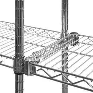 12"d x 12"w Wire Shelving Add-Ons w/ 4 Shelves