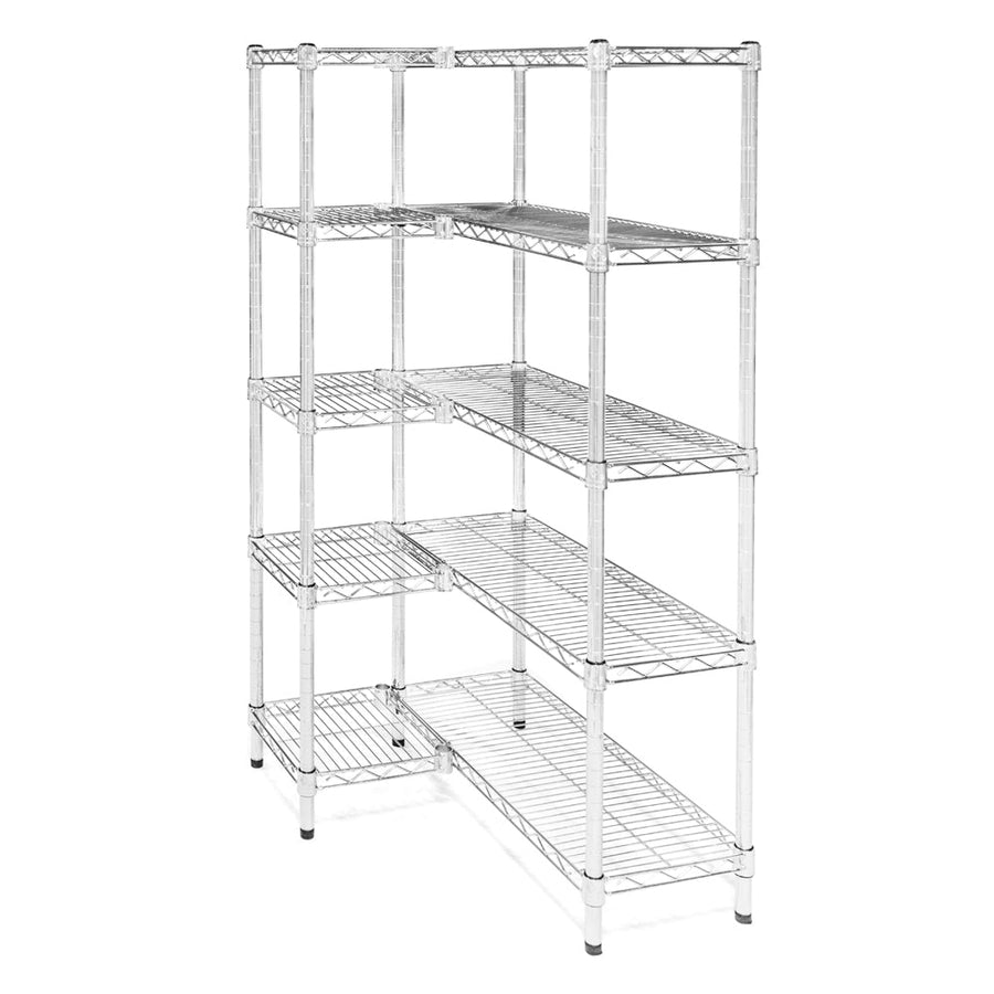 10"d x 10"w Wire Shelving Add-Ons w/ 5 Shelves