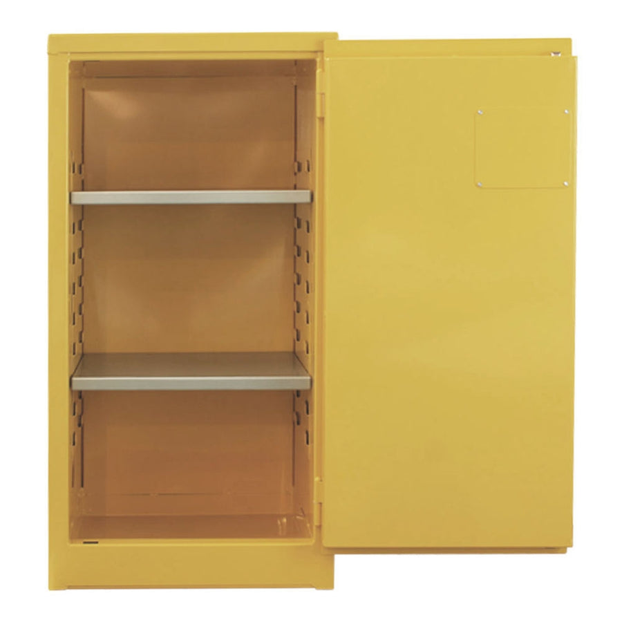 Slimline Flammable Safety Cabinets - Manual Close Single Door