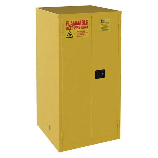 34"d Standard Flammable Safety Cabinets - Manual Close Double Door