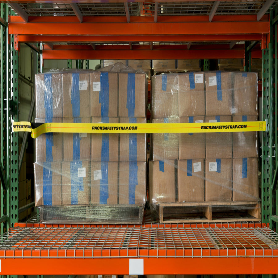 Pallet Rack Safety Straps - Standard Attachment