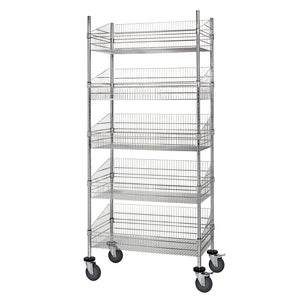 18"d Post Baskets for Wire Shelving