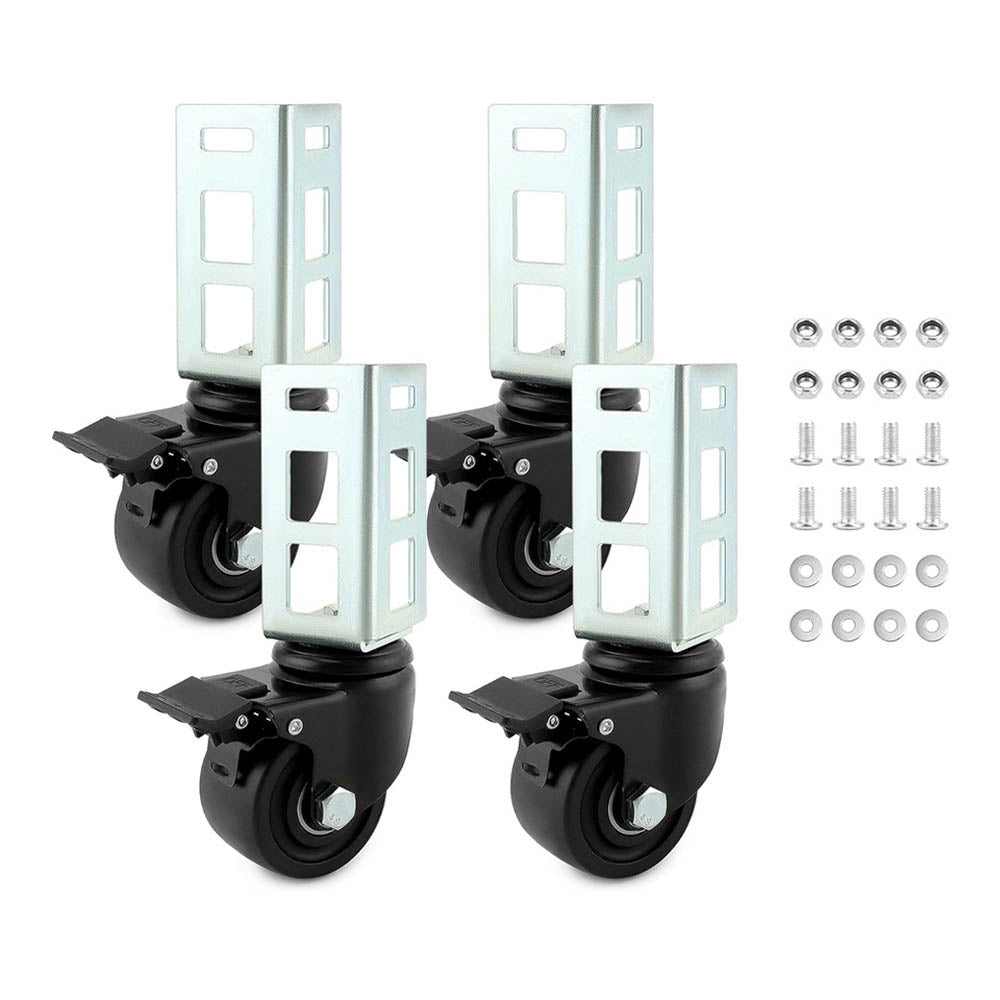 Boltless Shelving Casters - 4-Pack