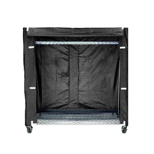 18"d 200 Denier Nylon Cart Covers - Black