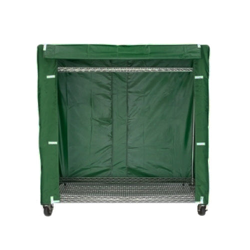 18"d 200 Denier Nylon Cart Covers - Forest Green