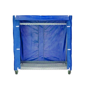 24"d 200 Denier Nylon Cart Covers - Royal Blue