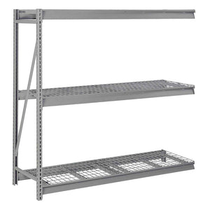 60"w x 72"h Bulk Storage Racks with Wire Decking