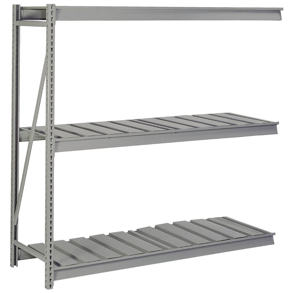 72"w x 72"h Bulk Storage Racks with Ribbed Decking