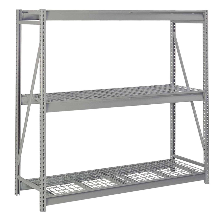 72"w x 84"h Bulk Storage Racks with Wire Decking