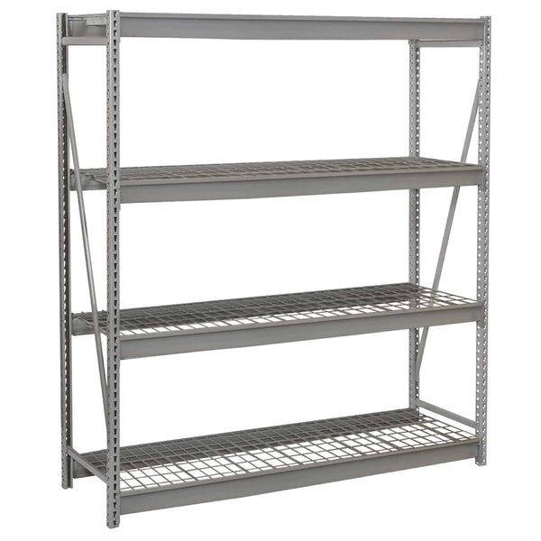 72"w x 96"h Bulk Storage Racks with Wire Decking