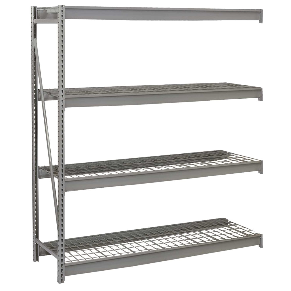 72"w x 96"h Bulk Storage Racks with Wire Decking