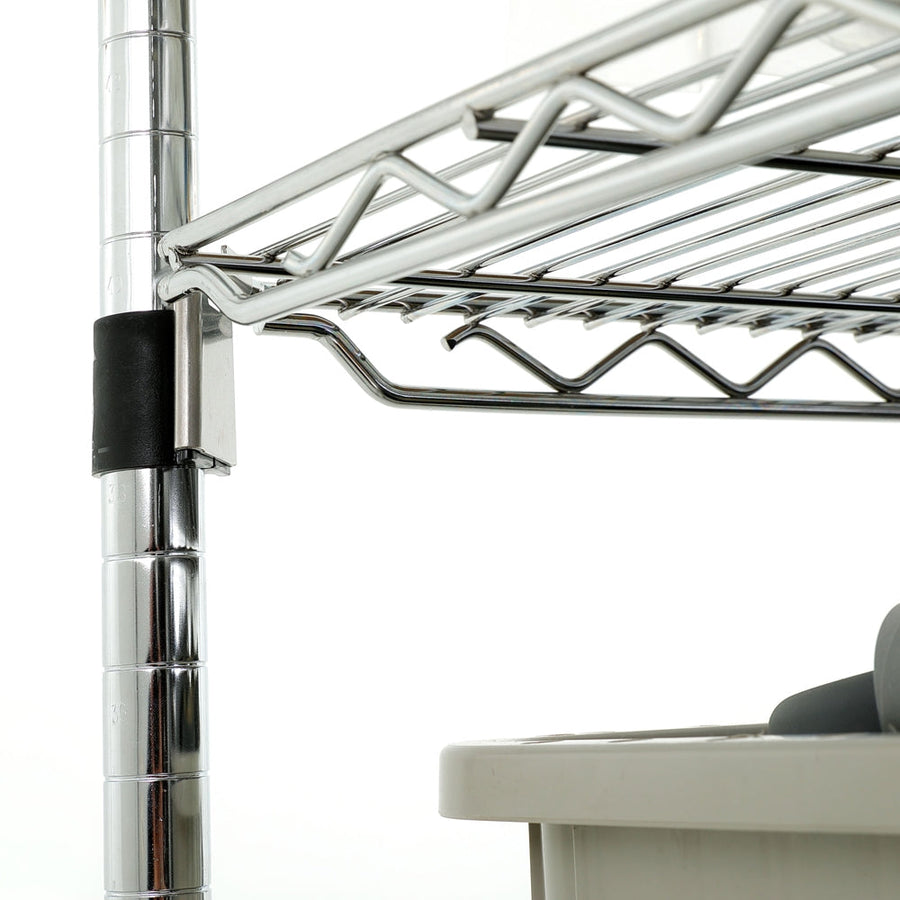 18"d Metro Super Erecta EZ-ADD Wire Shelves - Chrome