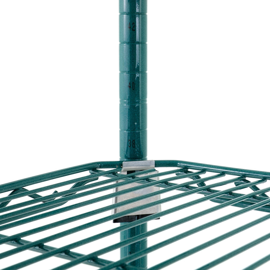 18"d Metro Super Erecta EZ-ADD Wire Shelves - Metroseal Green