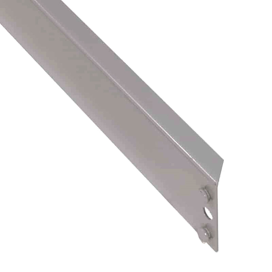 Lyon  Double Rivet Shelving Angle Beams - Gray