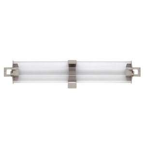 MetroMax 4 4" Solid Clear Plastic Stackable Shelf Ledges