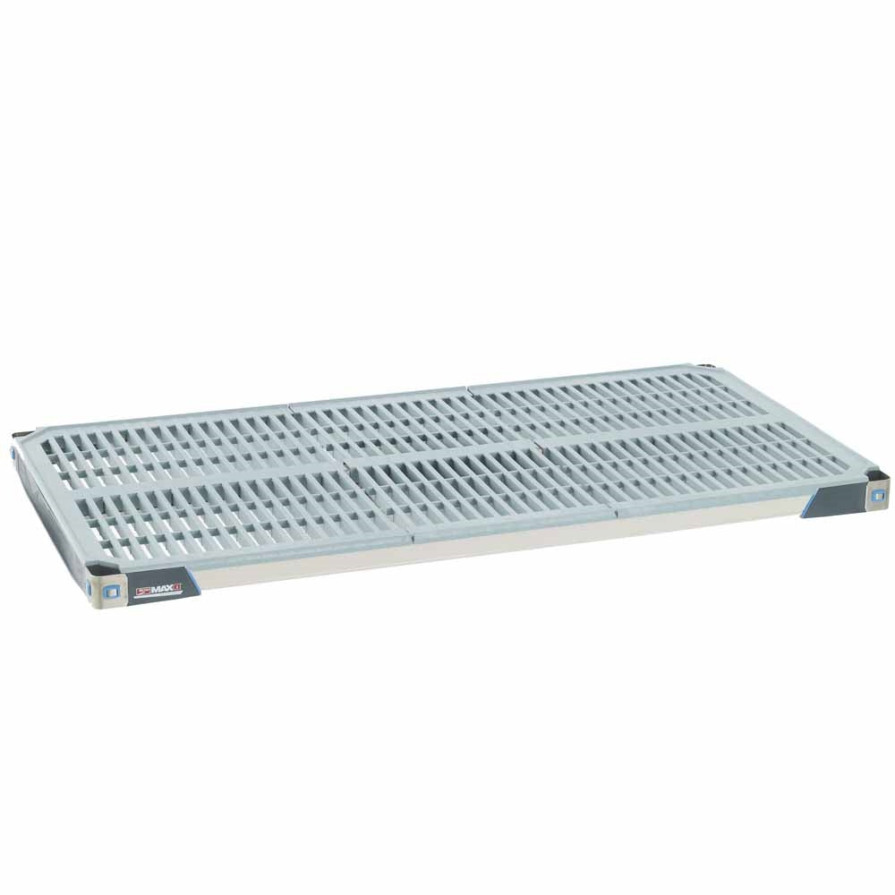 18"d MetroMax i Antimicrobial Shelf w/ Grid Mat