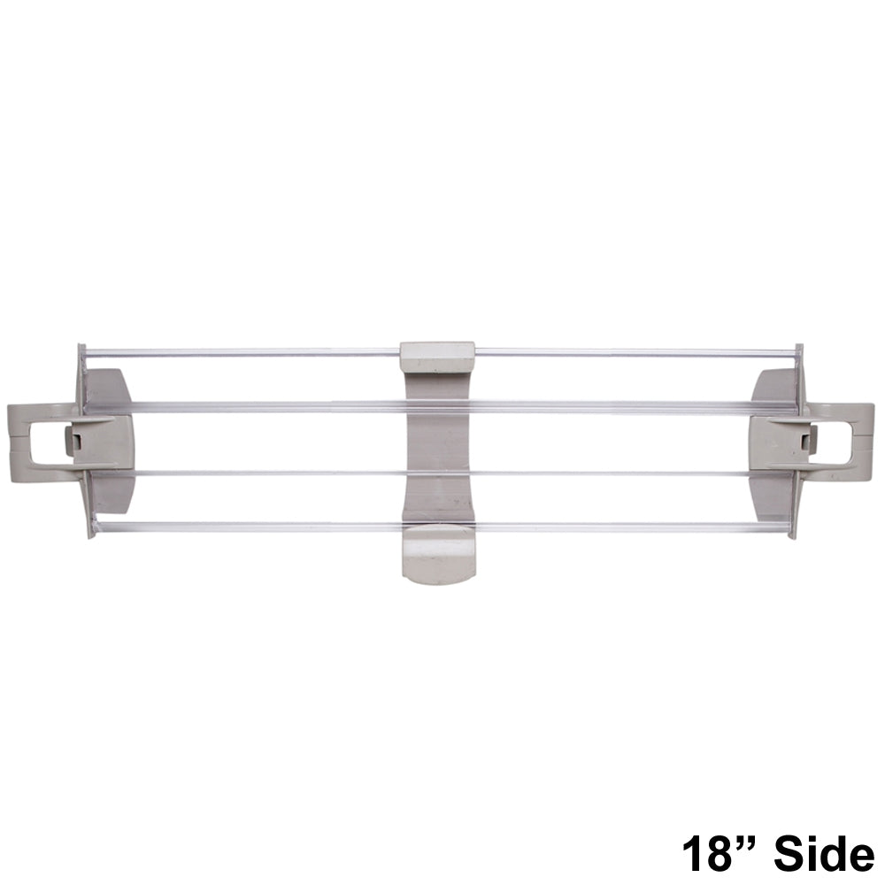 MetroMax i 4" Solid Clear Plastic Stackable Shelf Ledges