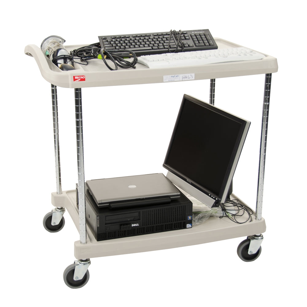 18"d 2-Tier Chrome-Plated myCart