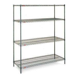 24"d x 63"h - Metro Super Erecta 4-Shelf Starter Units - Metroseal 3