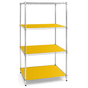 14"d Plastic Wire Shelf Liners 2-Pack - Dark Yellow