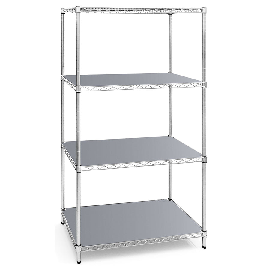 14"d Plastic Wire Shelf Liners 2-Pack - Gray