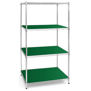 18"d Plastic Wire Shelf Liners 2-Pack - Green