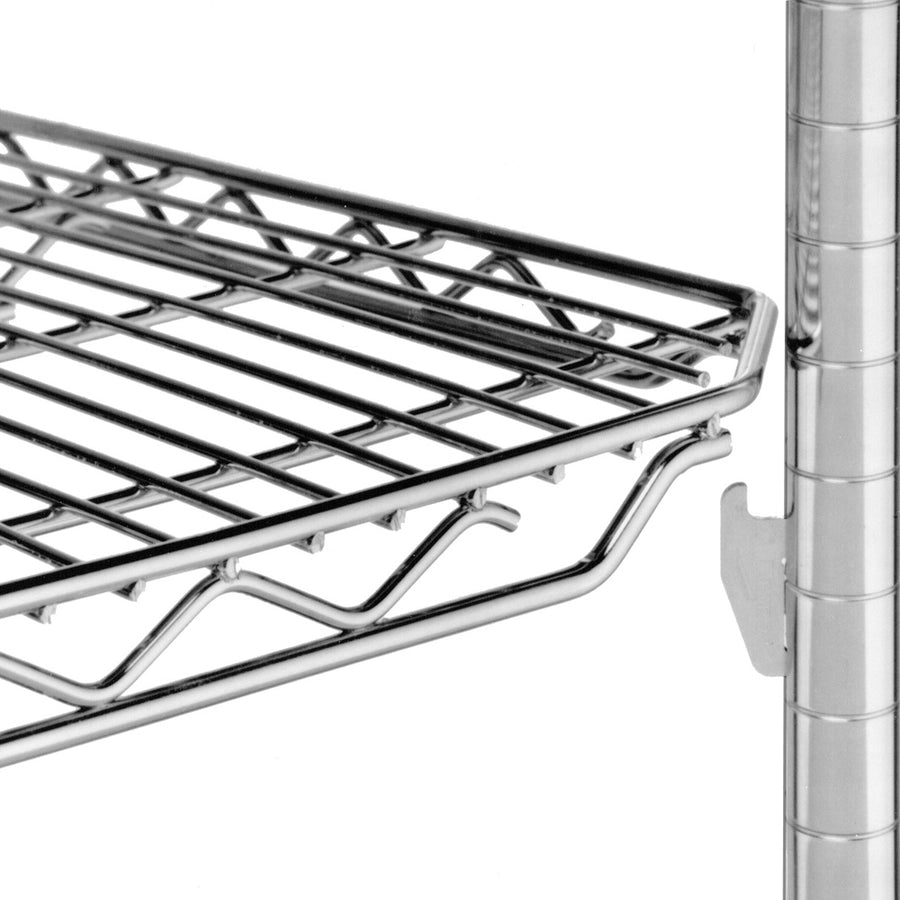 Metro QwikSlot Wire Shelves - Chrome