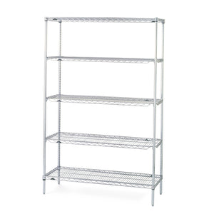 Metro QwikSlot Wire Shelves - Chrome