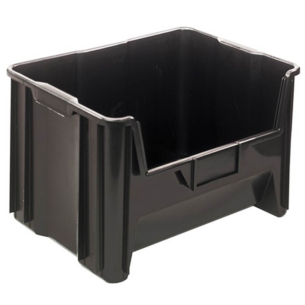 15-1/4"d x 19-7/8"w x 12-7/16"h Recycled Ultra Stacking Bins - 3 Pack