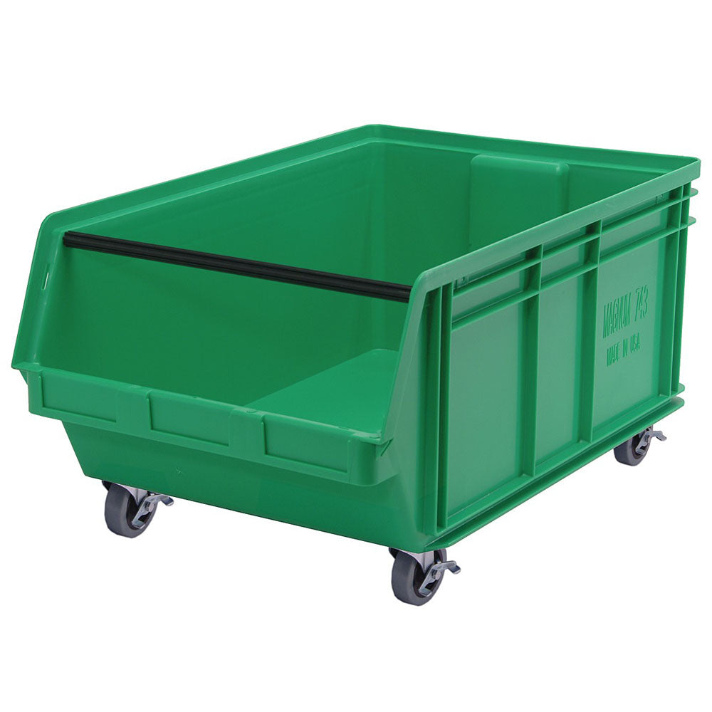 29"d x 18-3/8"w x 14-7/8"h Mobile Magnum Stacking Bins