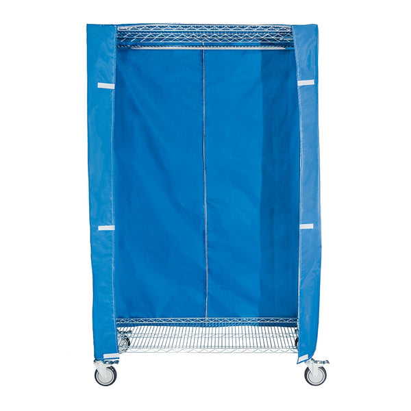 Quick Ship 18"d 400 Denier Nylon Cart Covers - Royal Blue