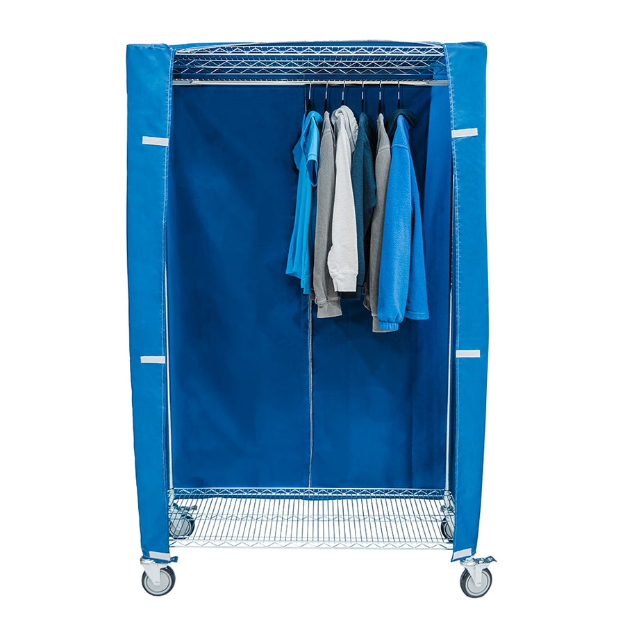 Quick Ship 24"d 400 Denier Nylon Cart Covers - Royal Blue