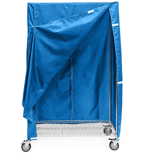 Quick Ship 24"d 400 Denier Nylon Cart Covers - Royal Blue