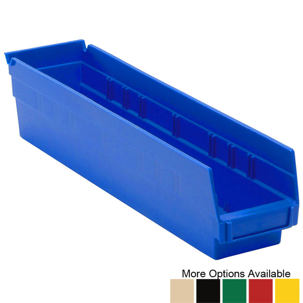 17-7/8"d x 4-1/8"w x 4"h Nesting Shelf Bins - 20 Pack