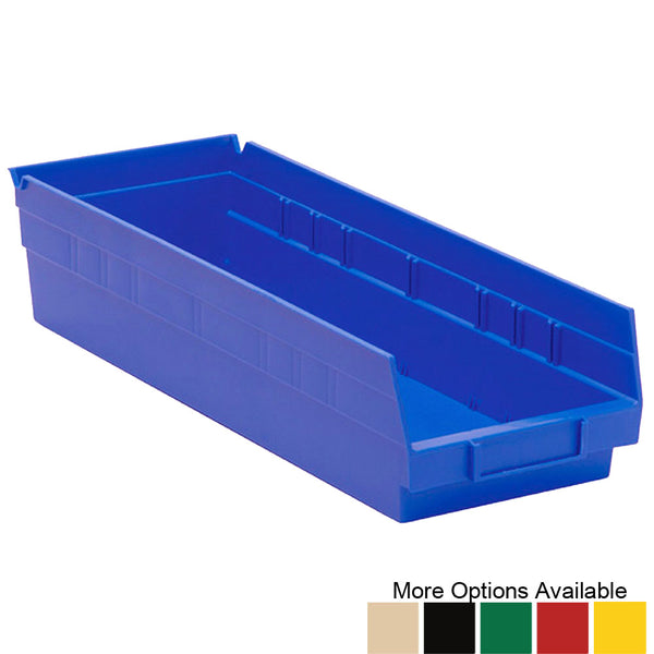 17-7/8"d x 6-5/8"w x 4"h Nesting Shelf Bins - 20 Pack