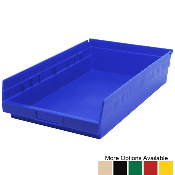 17-7/8"d x 11-1/8"w x 4"h Nesting Shelf Bins - 8 Pack