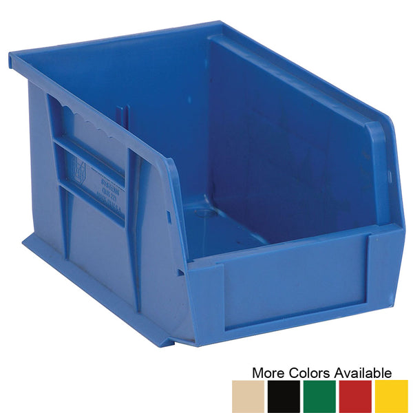 9-1/4"d x 6"w x 5"h Ultra Stacking and Hanging Bins - 12 Pack