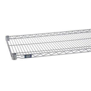 21"d Silver EP Wire Shelves