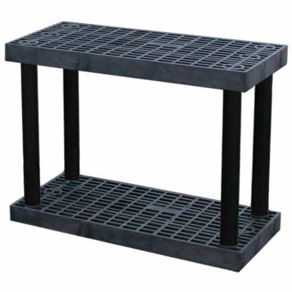 DuraShelf Grid Top 36"w x 27"h Base 2-Shelf System