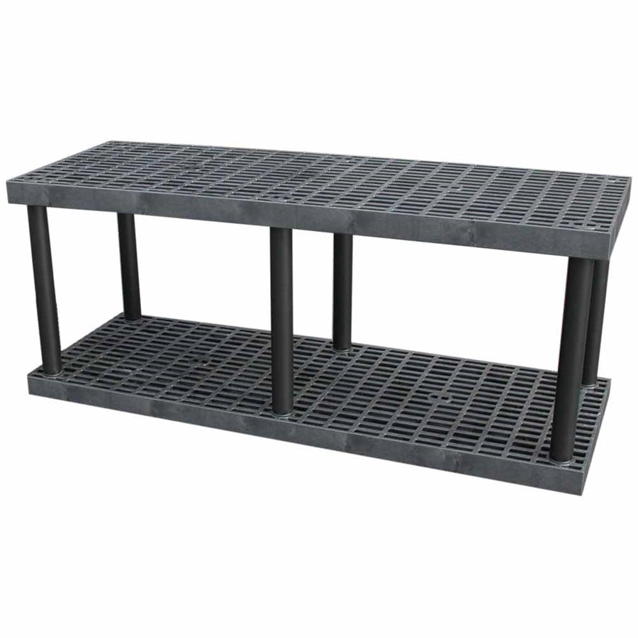 DuraShelf 66"w Base 2-Shelf System