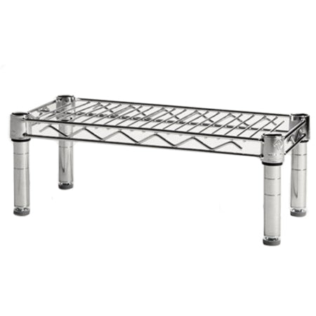 8"d x 6"h Chrome Wire Shelving w/ 1 Shelf